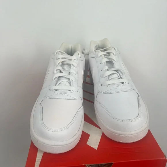 Nike Womens Ebernon Low White Size 10.5 - Picture 4 of 5